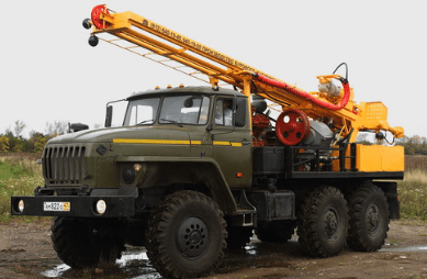 буровые агрегаты УРБ 2А-2 на шасси грузовиков ЗИЛ 131 буровые агрегаты УРБ 2А-2 на шасси грузовиков ЗИЛ 131